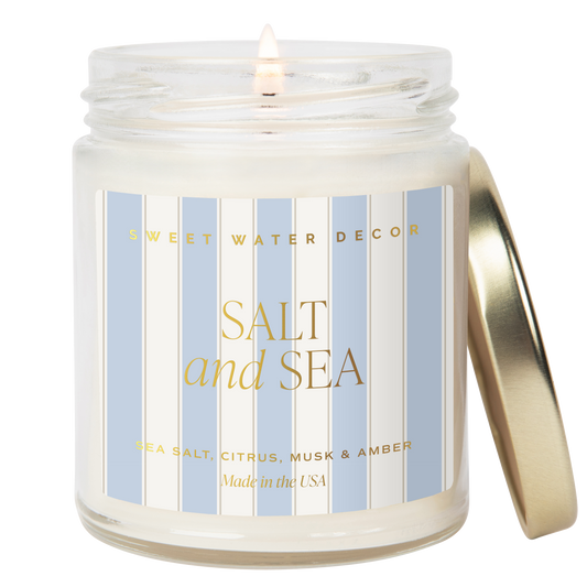 Salt and Sea Candle