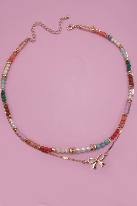 Beaded Layer Necklace