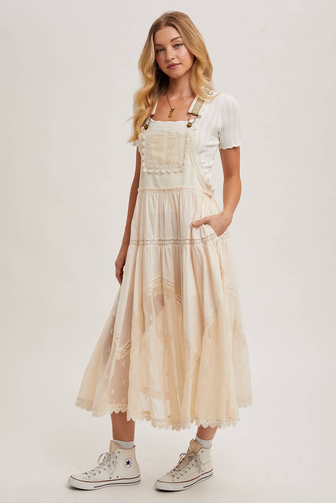 Ash LACE MAXI DRESS