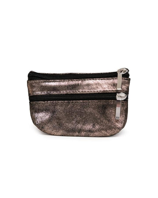 Coin Purse - Rose Gold Black