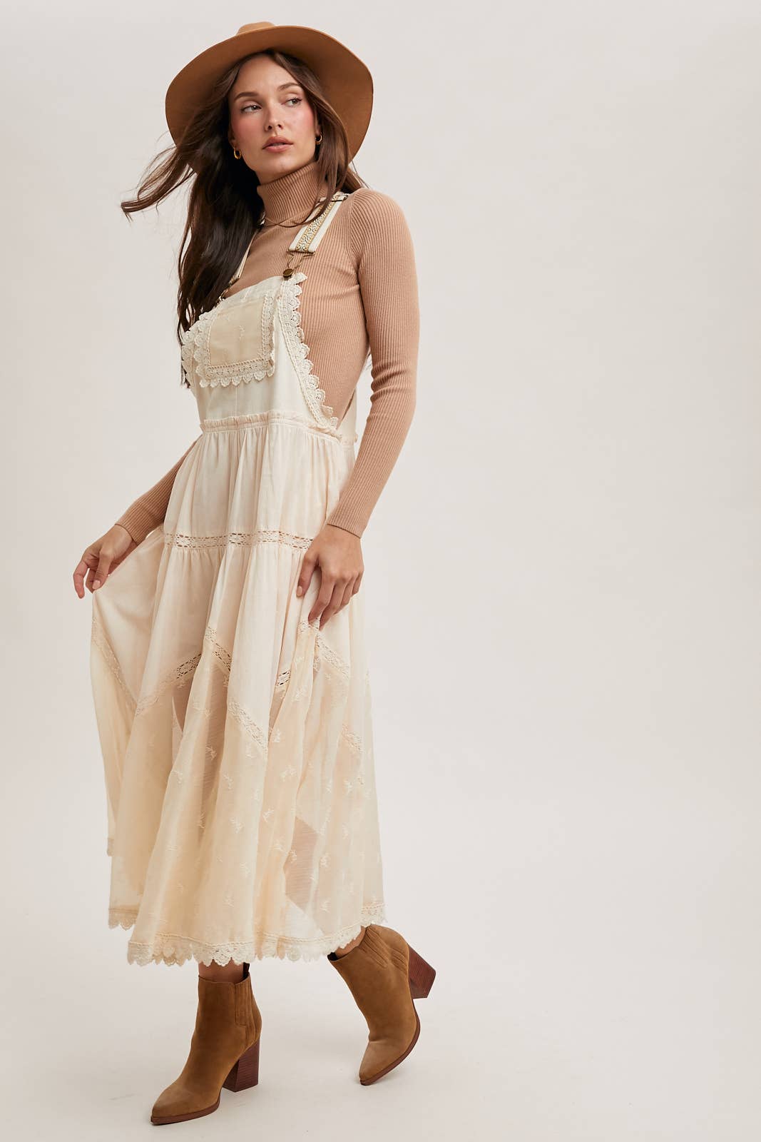 Ash LACE MAXI DRESS
