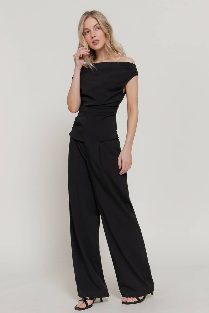 Off Shoulder Top & Pants Set