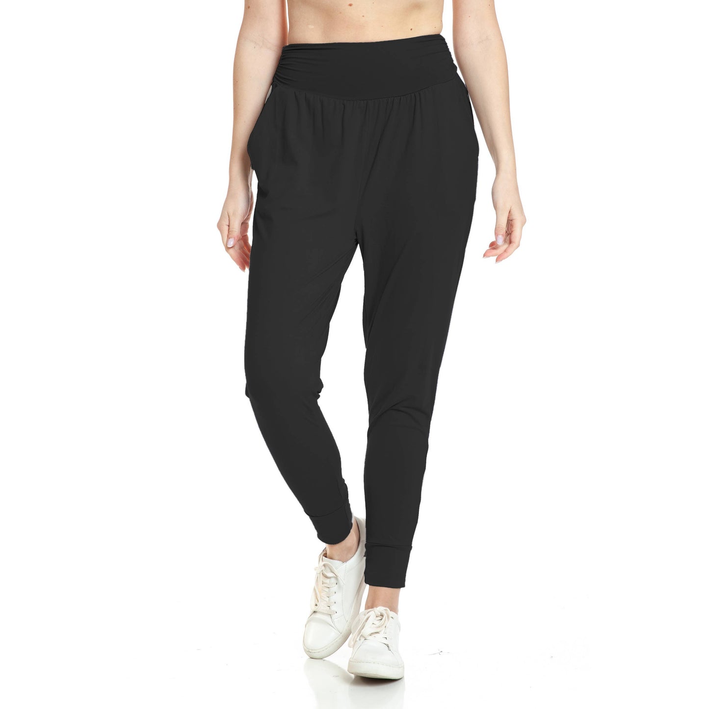 Solid Relaxed Fit Joggers