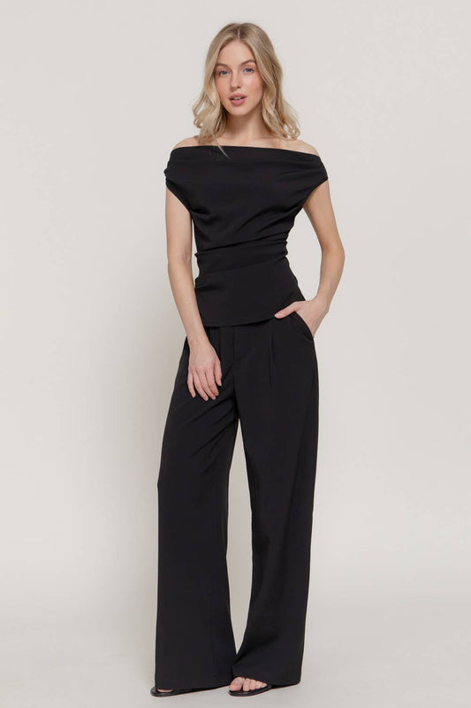 Off Shoulder Top & Pants Set