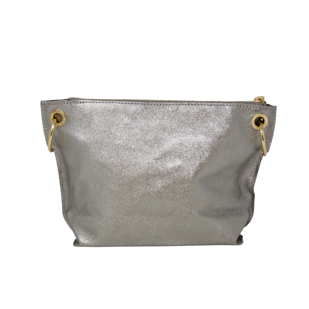 GENUINE ITALIAN LEATHER CROSSBODY BAG