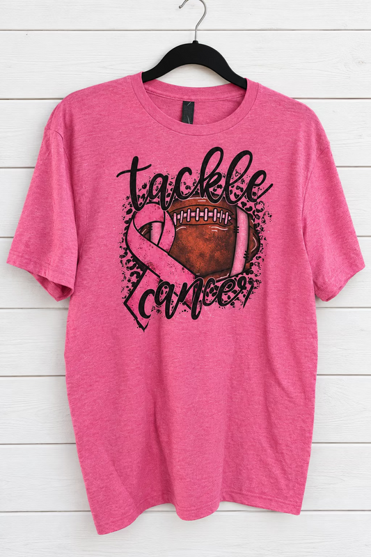 Tackle Cancer Pink Tee