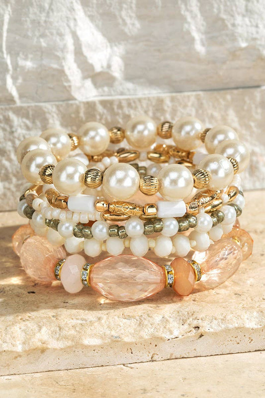 Mixed Beads Boho Bracelet