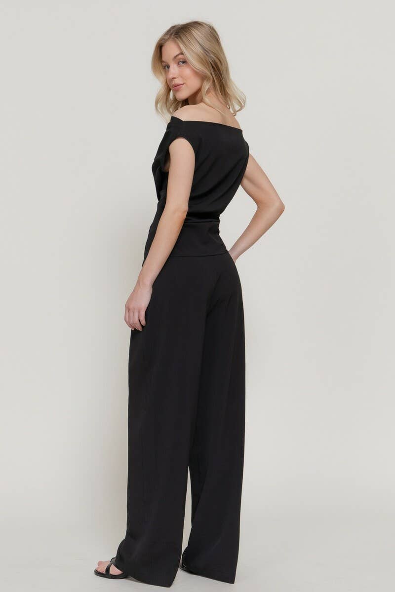 Off Shoulder Top & Pants Set