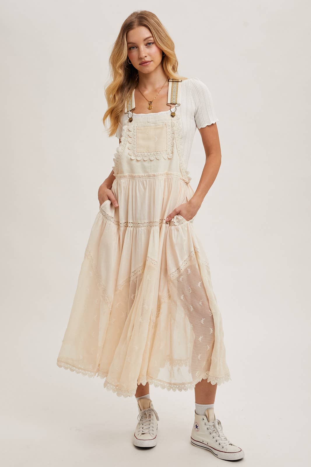 Ash LACE MAXI DRESS