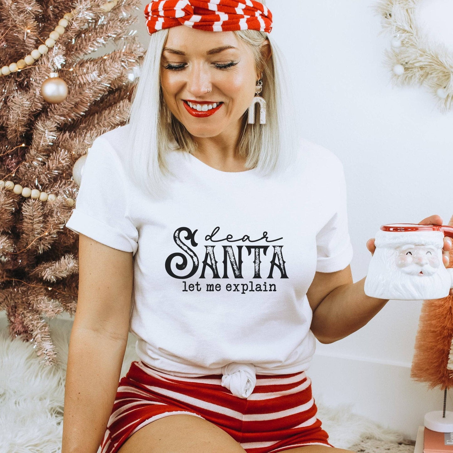 Dear Santa, Let Me Explain Christmas T-Shirt