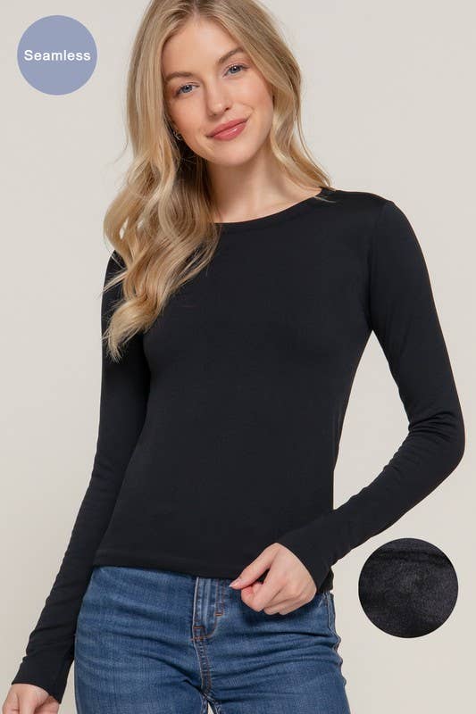 Inner Fur Seamless Top