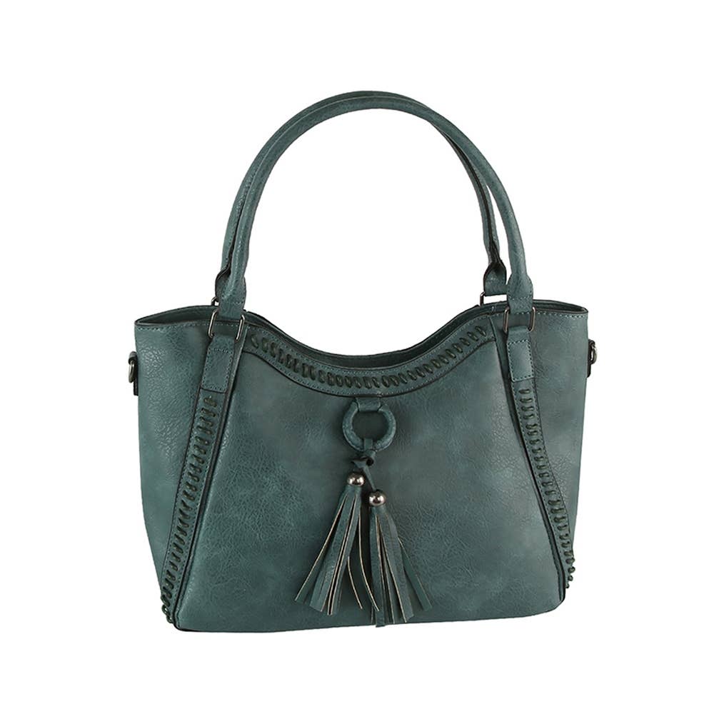 Fashion Tassel Stitch Satchel