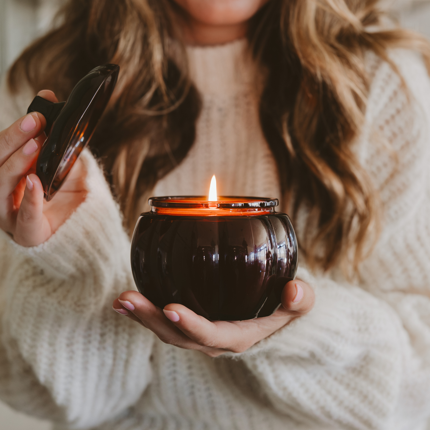 Hello Fall Candle - 20oz Pumpkin Jar