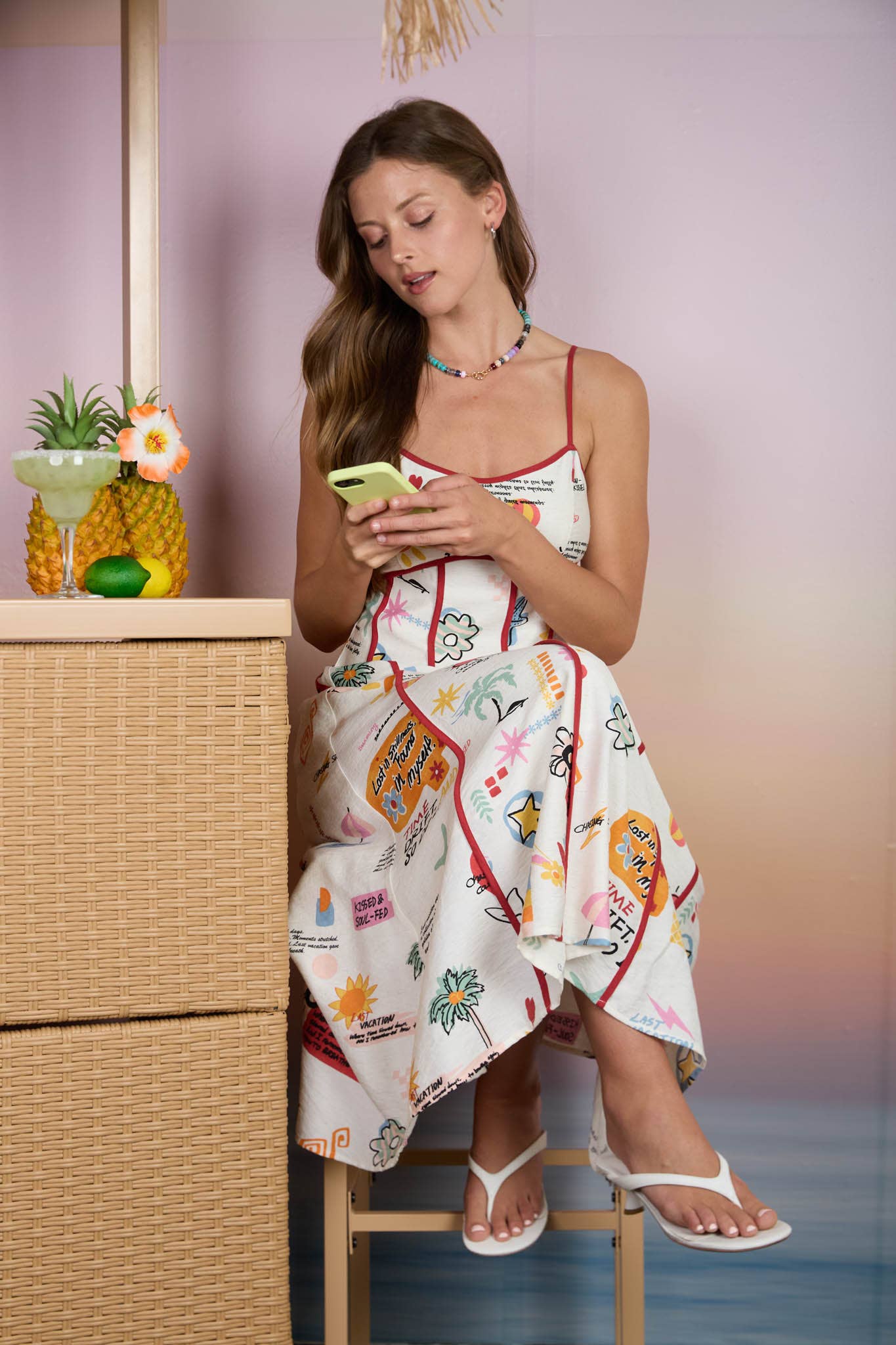 Last Vacation Midi Dress