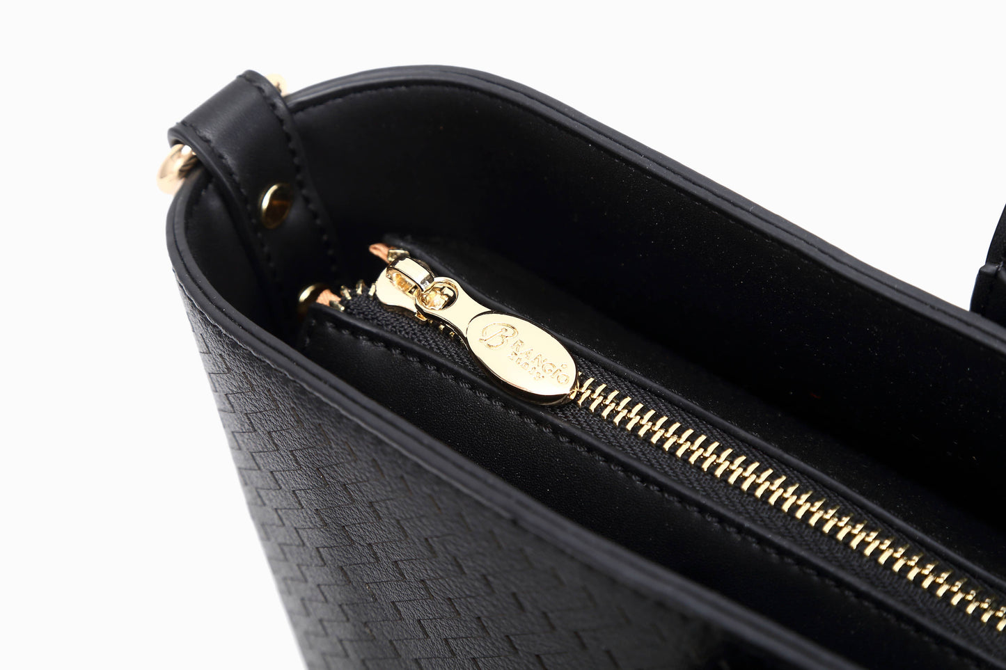 Brangio Italy Luxe Woven Tote Bag