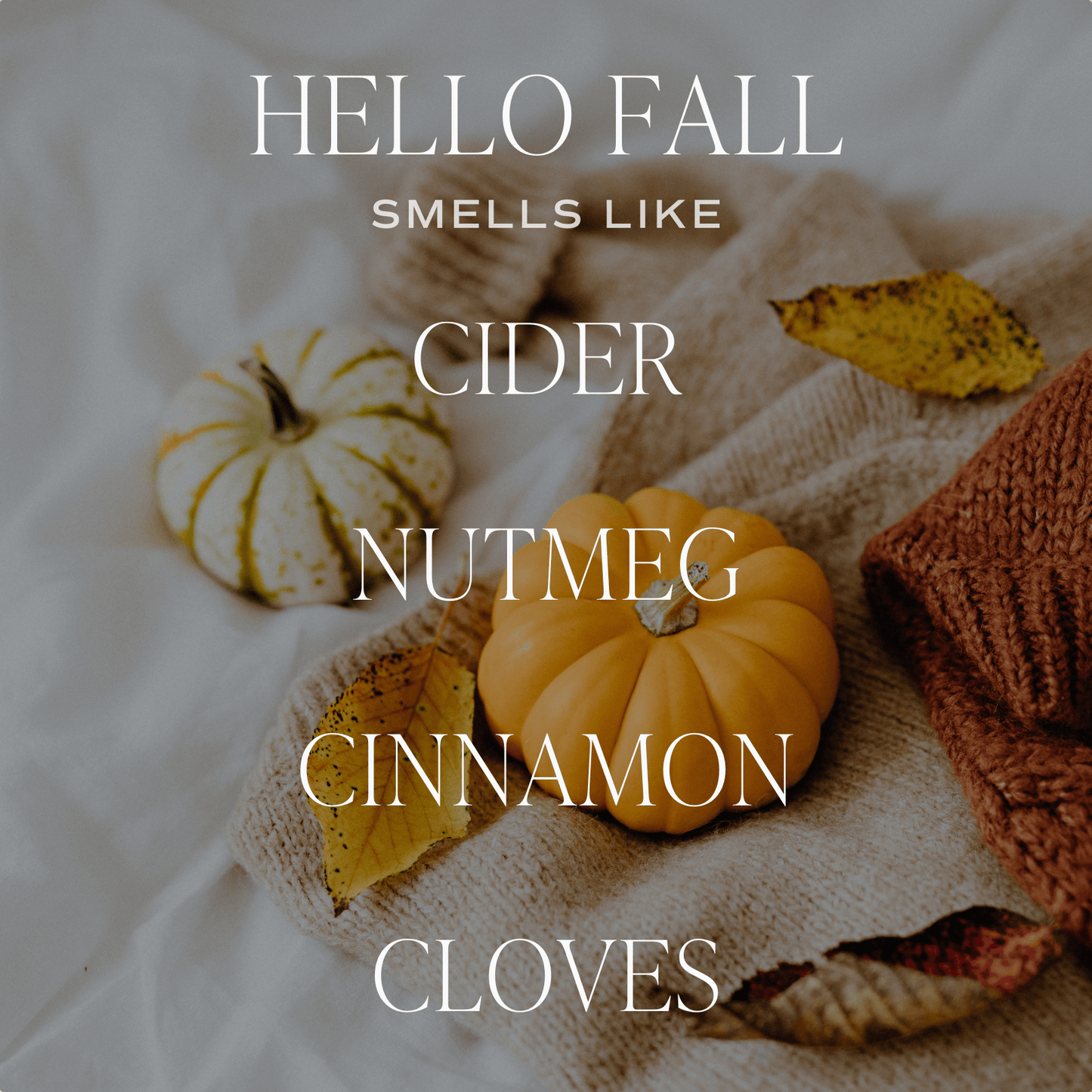 Hello Fall Candle - 20oz Pumpkin Jar