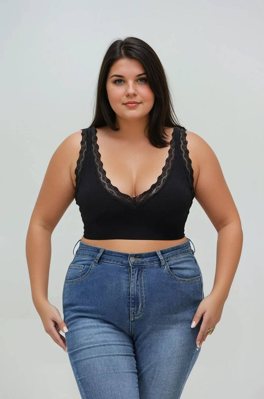 Curve Lace Bralette XL-2XL