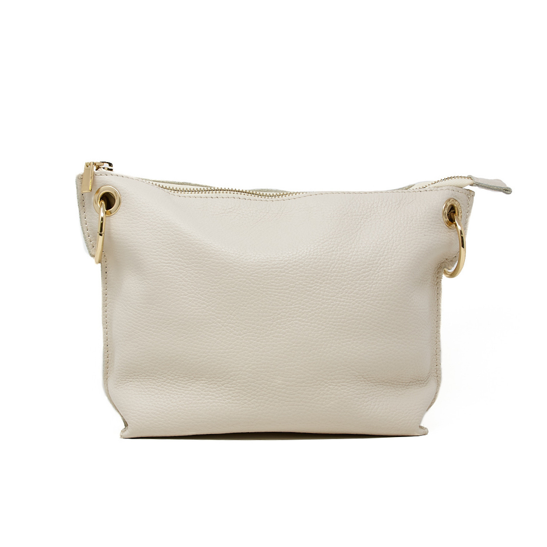 GENUINE ITALIAN LEATHER CROSSBODY BAG