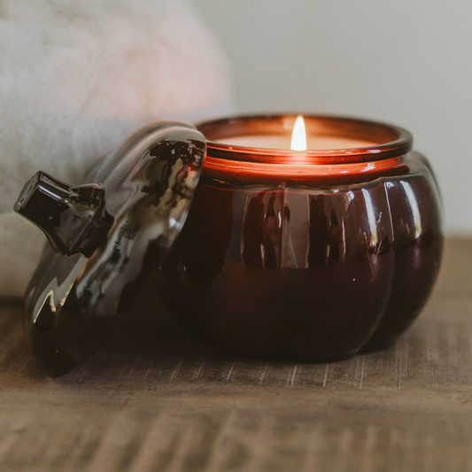 Hello Fall Candle - 20oz Pumpkin Jar