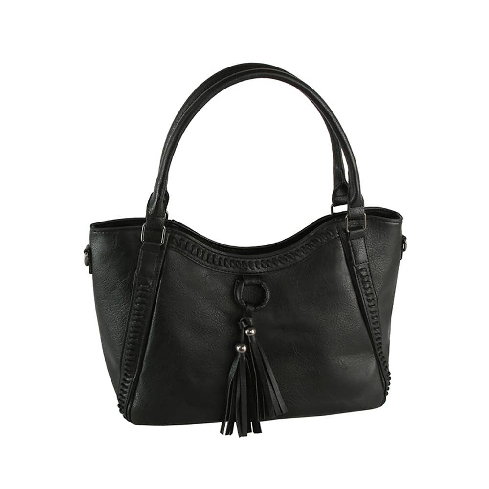 Fashion Tassel Stitch Satchel