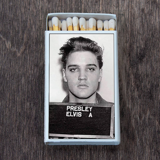 Matches Celebrity Mugshot Matchbox