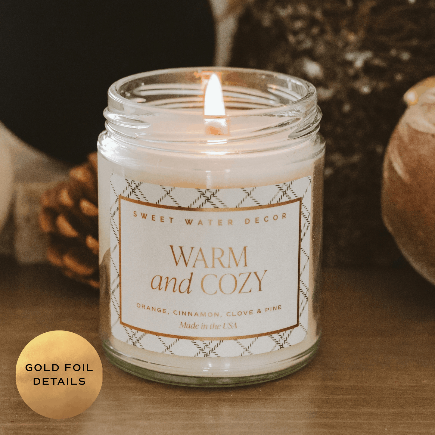 Warm and Cozy Candle