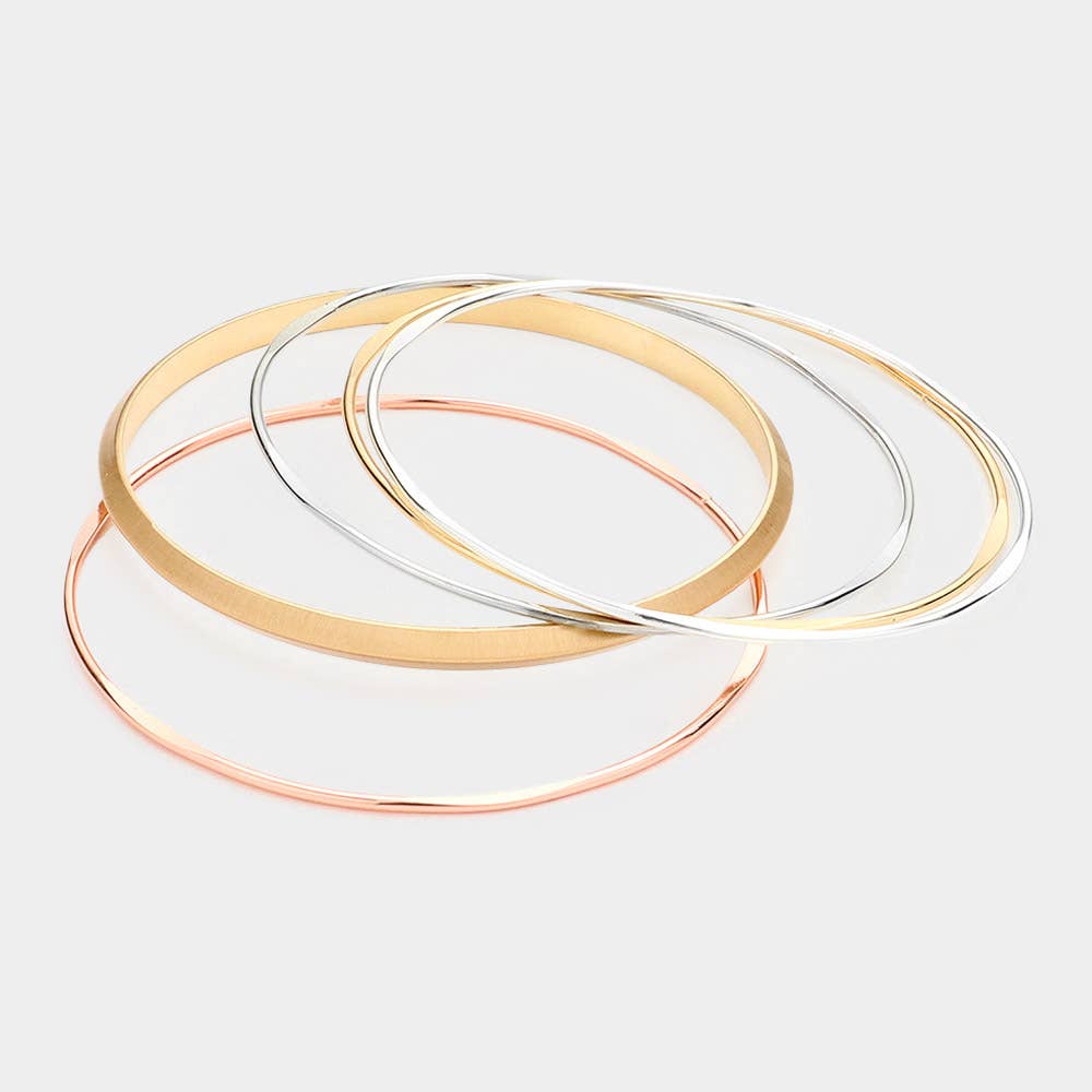 Metal Bangle Bracelets