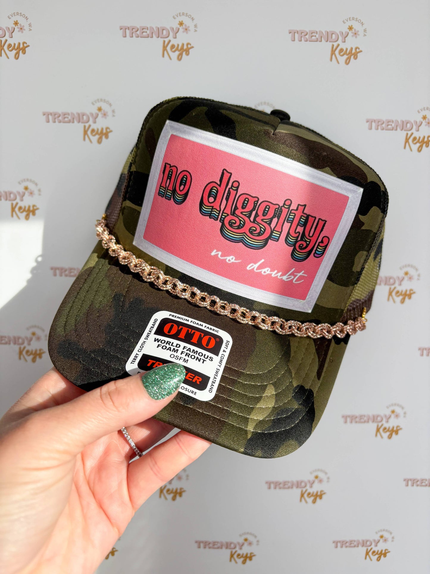 No Diggity Trucker Hat