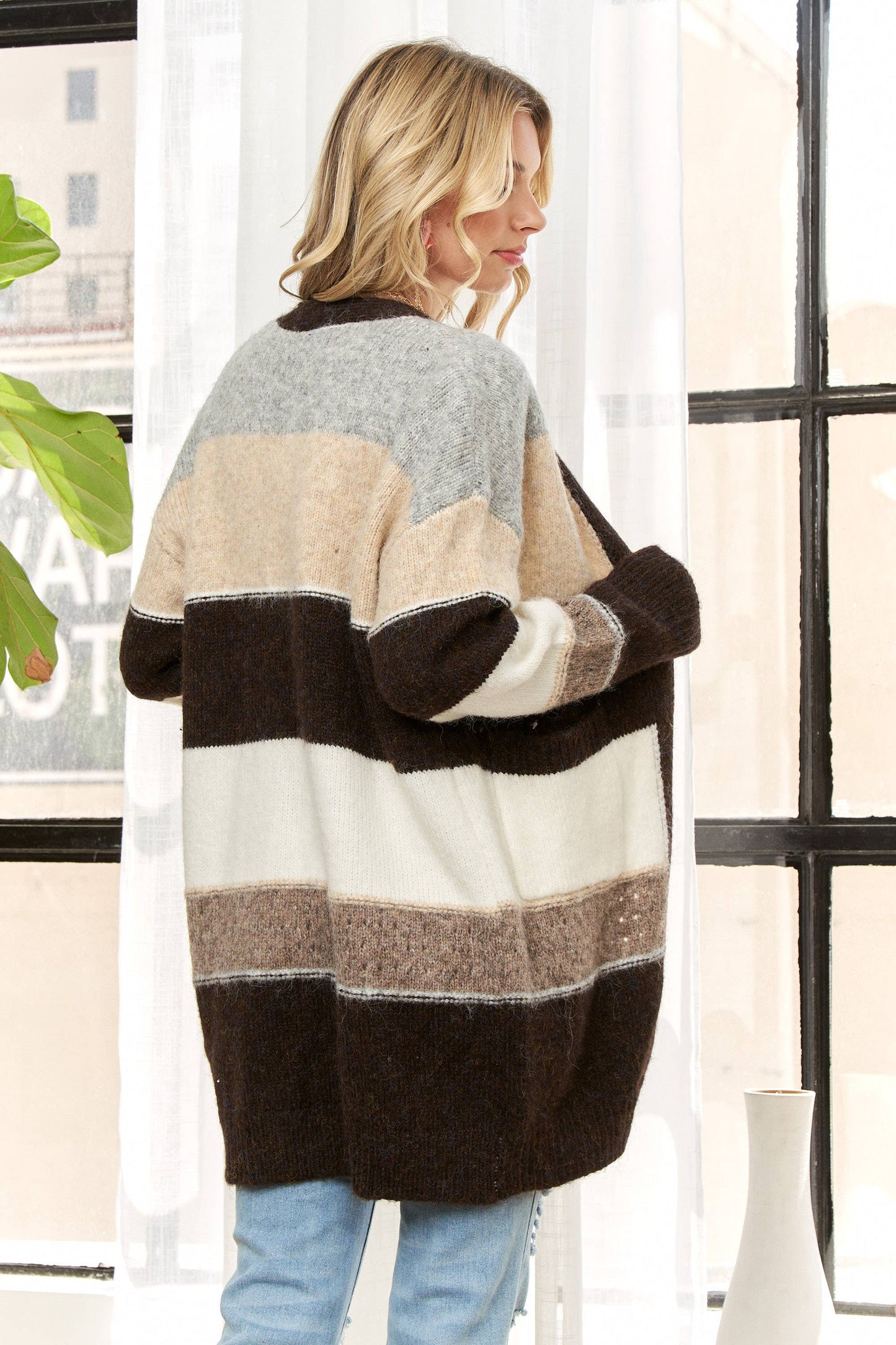 COLORBLOCK  CARDIGAN