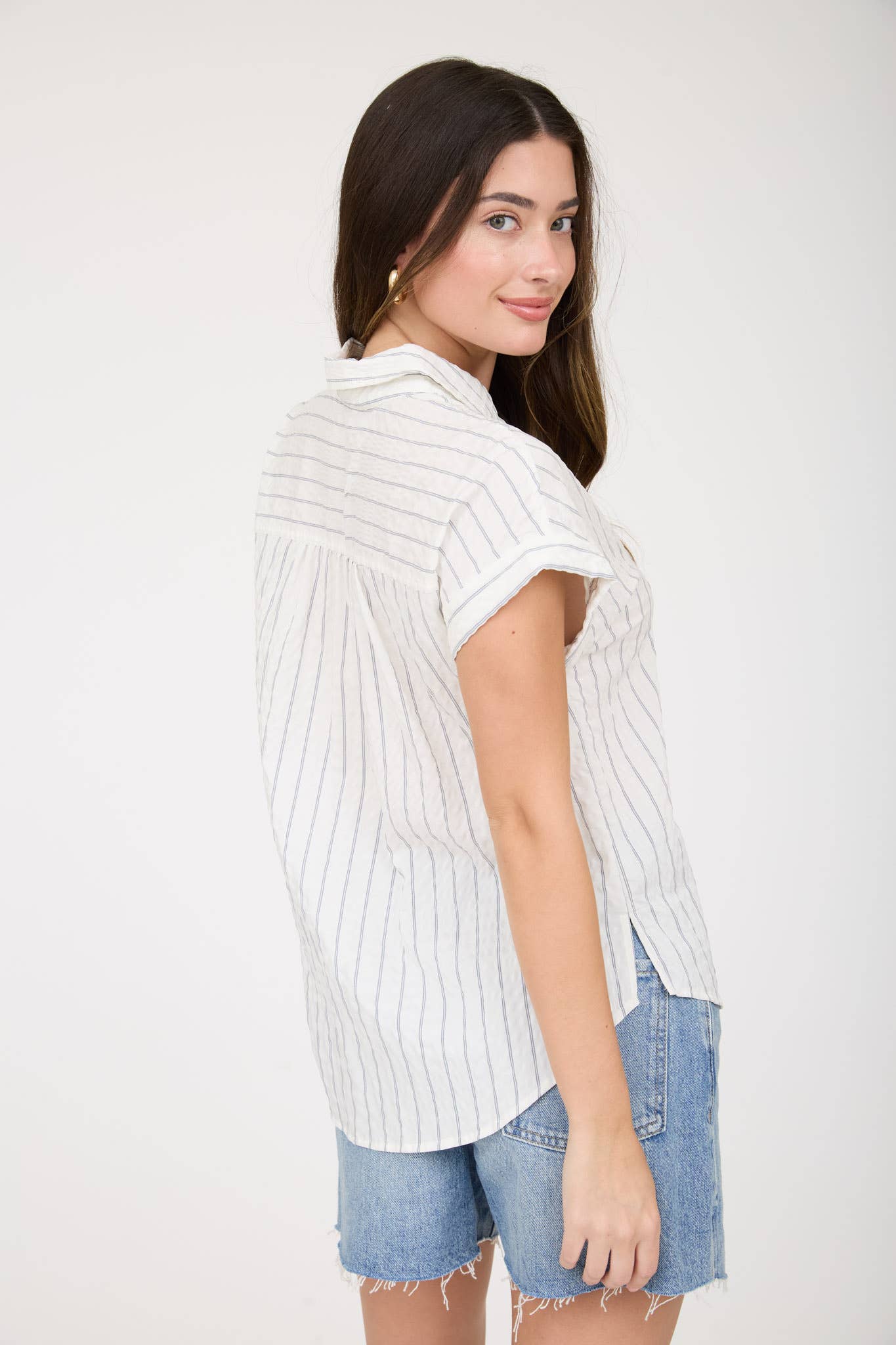 Khaki Button Up Shirt