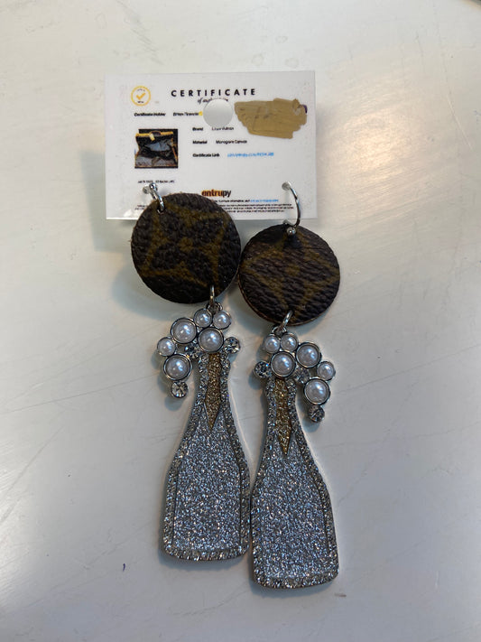 LV Champagne Bubbles Earrings