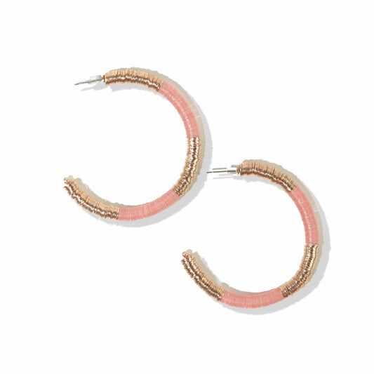 Blush Gold Hoop