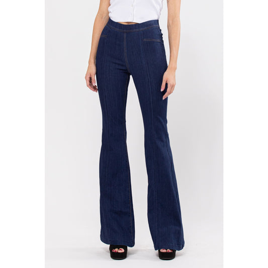 Jeans Dark Wash Flare